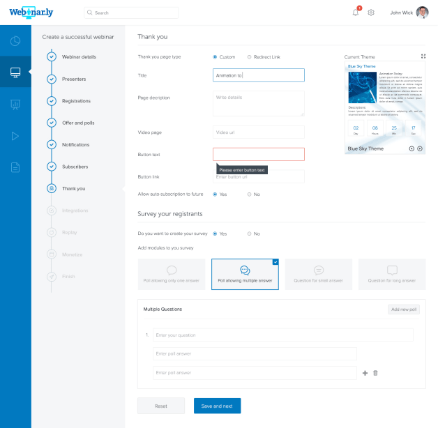 Webinarly krisnela Technologies